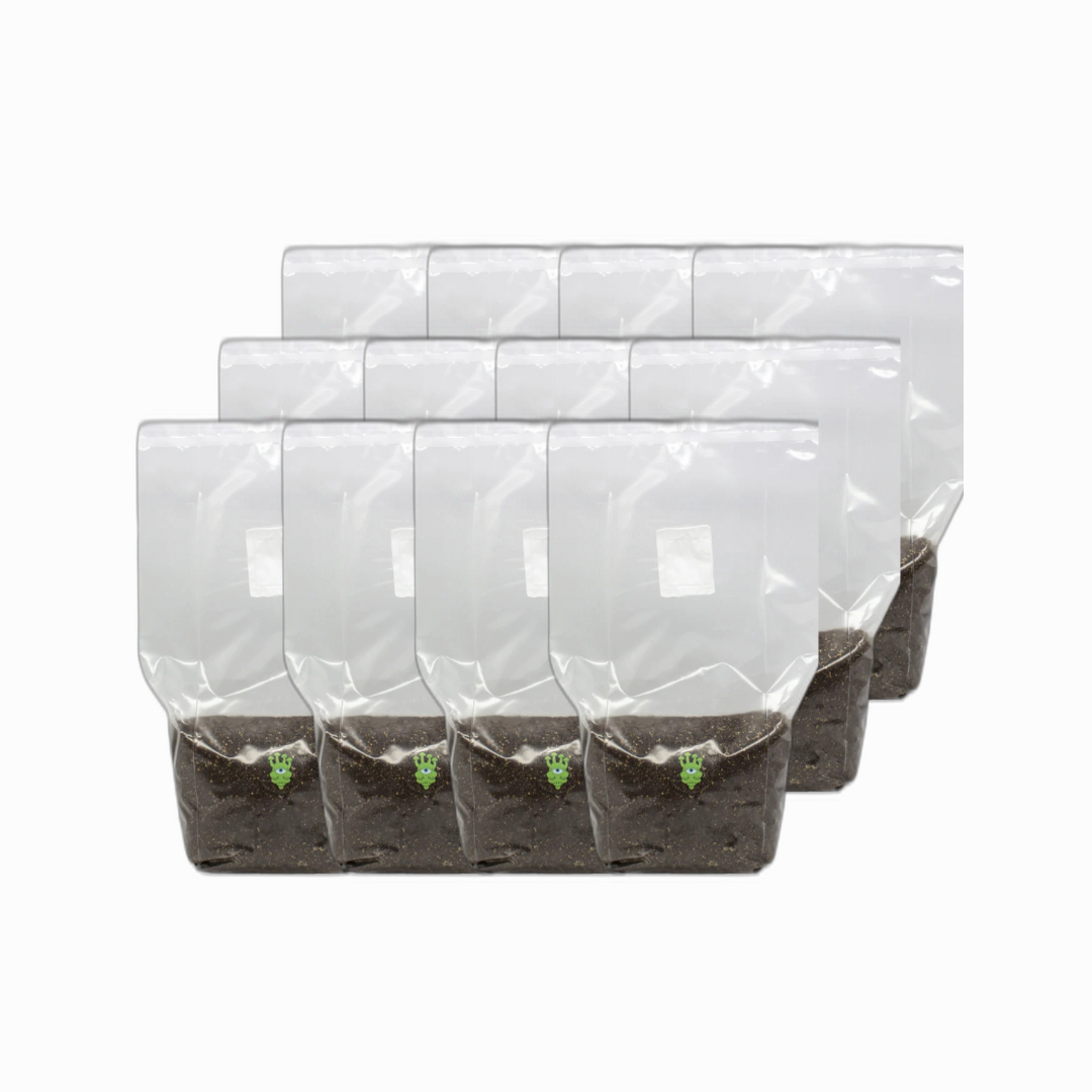 Sterilised CVG Mushroom Substrate Bag