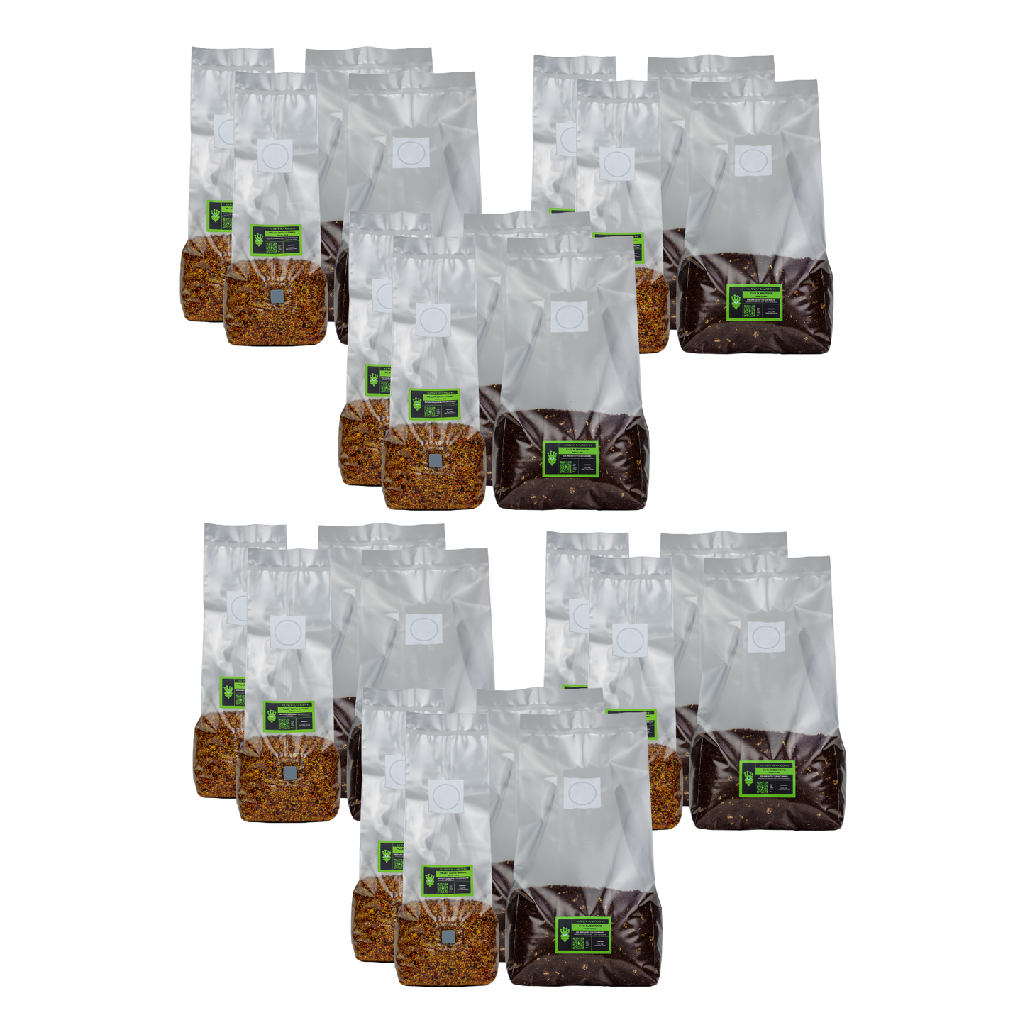 Millet Grain Spawn + CVG Bulk Substrate Bundle