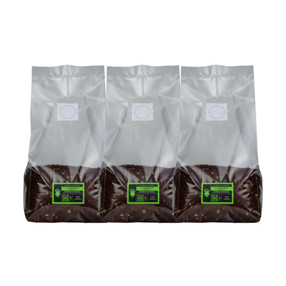 Sterilised CVG Mushroom Substrate Bag