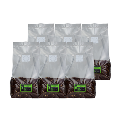 Sterilised CVG Mushroom Substrate Bag