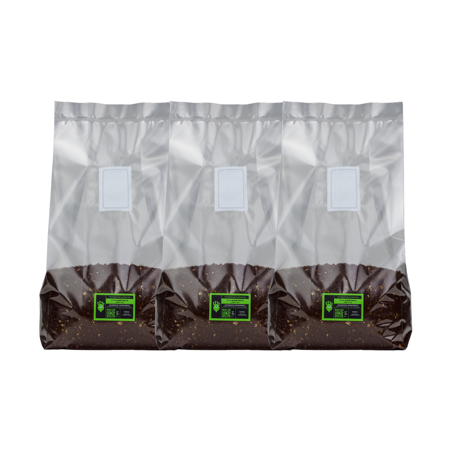 Sterilised CVG Mushroom Substrate Bag