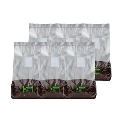 Sterilised CVG Mushroom Substrate Bag
