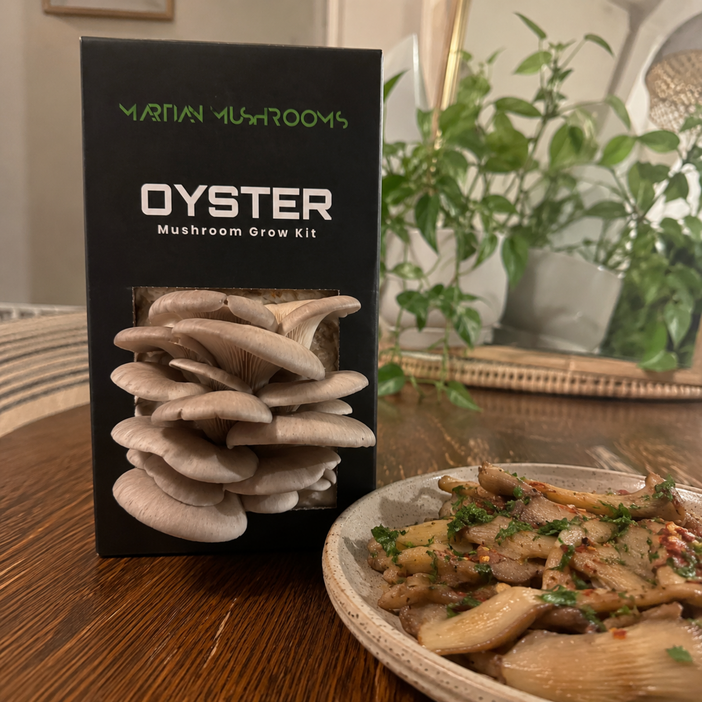 Blue Oyster Mushroom Grow Kit