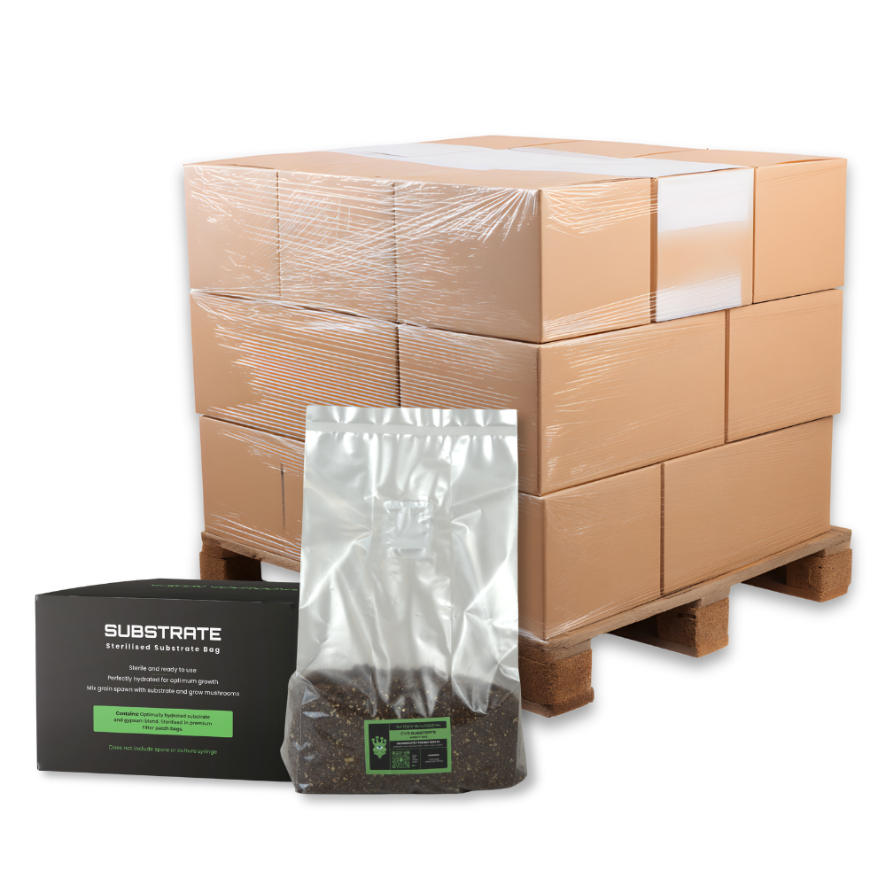 Bulk Sterilised CVG Mushroom Substrate Bag