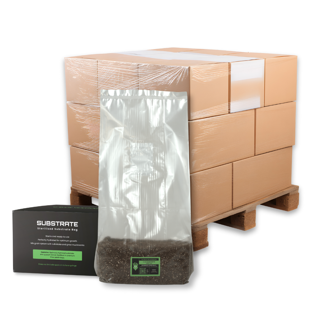 Bulk Sterilised CVG Mushroom Substrate Bag