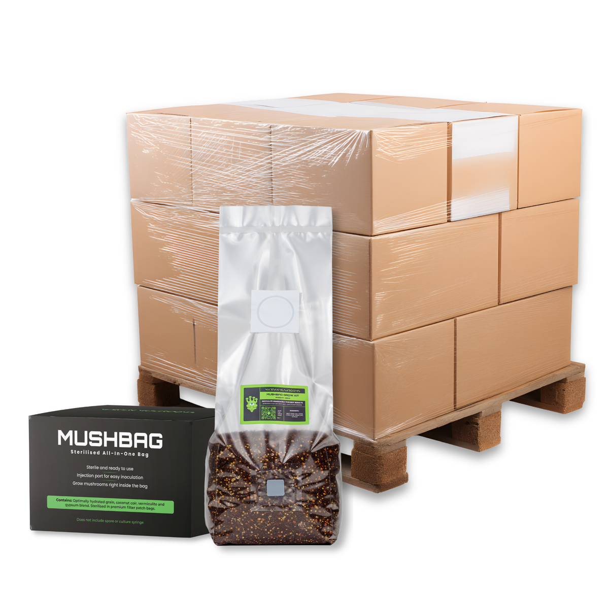 Bulk MushBag™ All-In-One Mushroom Grow Kit