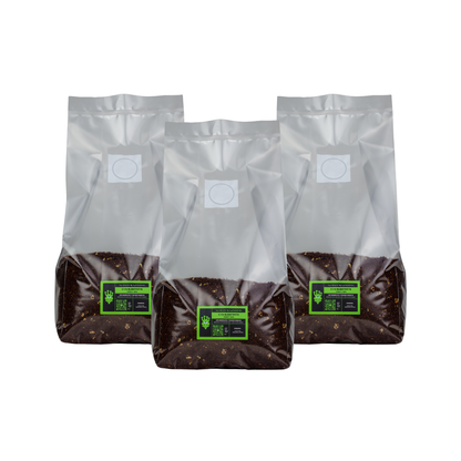 Sterilised CVG Mushroom Substrate Bag