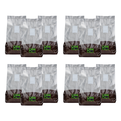 Sterilised CVG Mushroom Substrate Bag