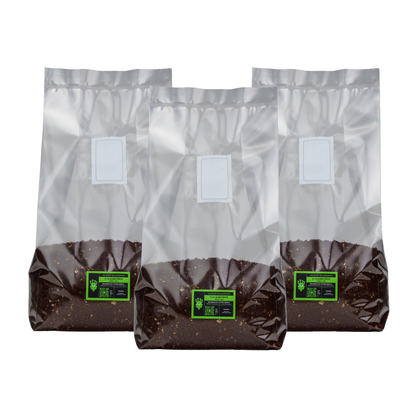 Sterilised CVG Mushroom Substrate Bag