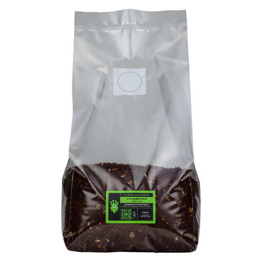 Sterilised CVG Mushroom Substrate Bag