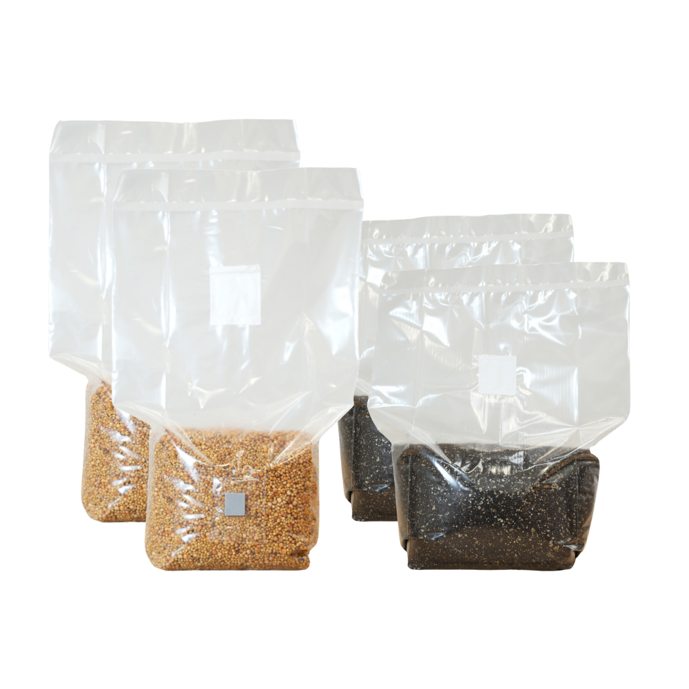 Millet Grain Spawn and CVG Mushroom Substrate Bundle