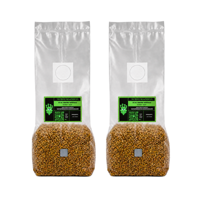 Sterilised Rye Mushroom Grain Spawn Bag