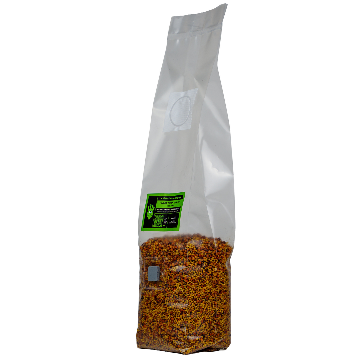 Sterilised Millet Mushroom Grain Spawn Bag