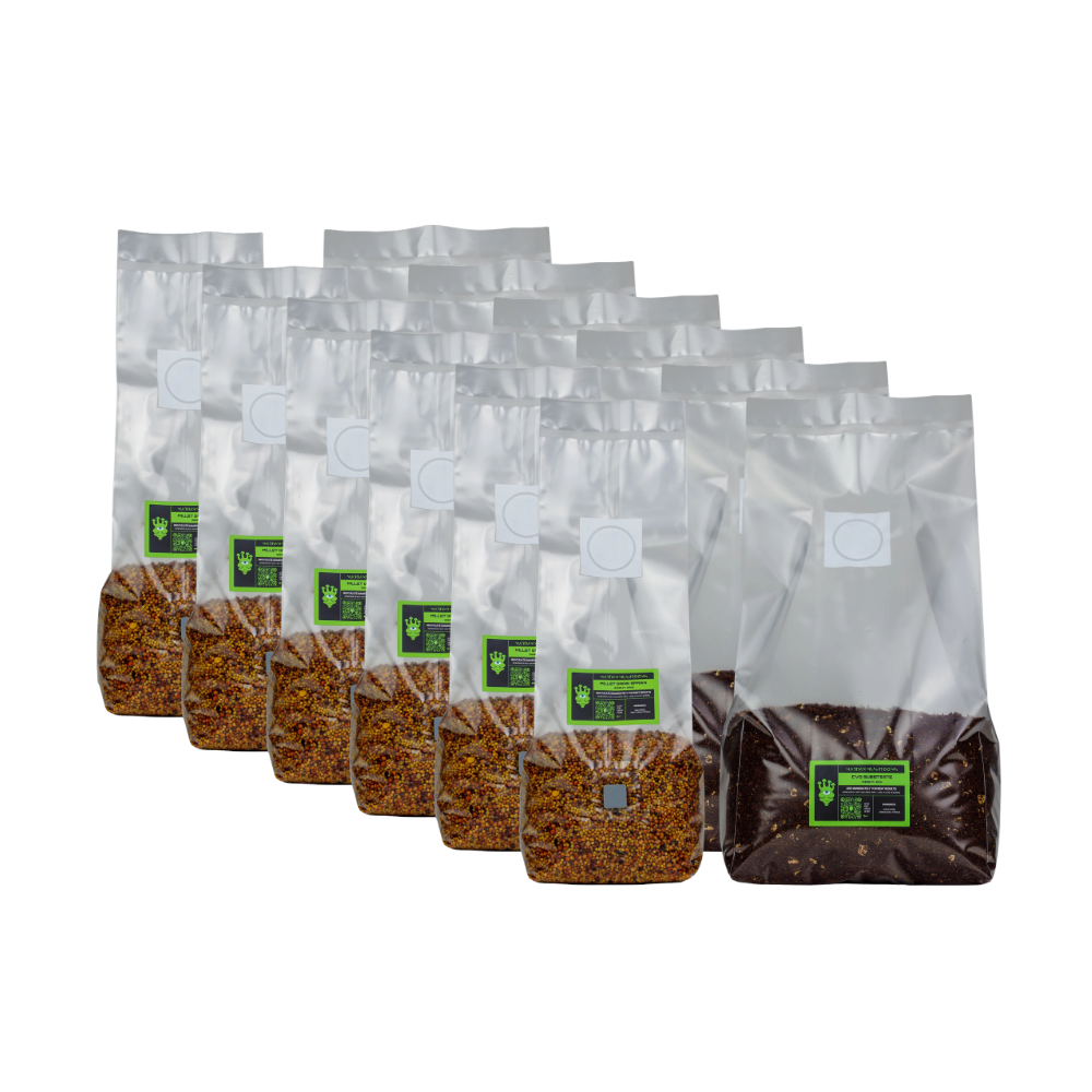 Millet Grain Spawn + CVG Bulk Substrate Bundle