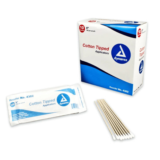 Sterile Cotton Tip Applicator For Spore Swabs